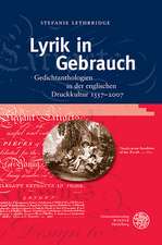 Lyrik in Gebrauch