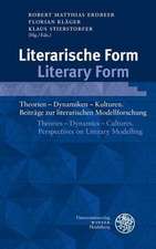 Literarische Form / Literary Form