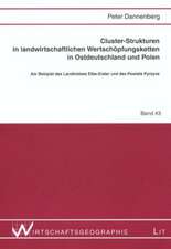 Cluster-Strukturen in landwirtschaftlichen Wertschöpfungsketten in Ostdeutschland und Polen