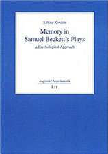 Memory in Samuel Beckett's Plays