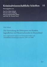 Die Entwicklung der Delinquenz von Kindern, Jugendlichen und Heranwachsenden in Deutschland