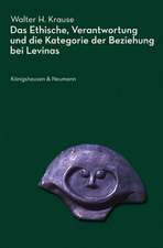 Das Ethische, Verantwortung und die Kategorie der Beziehung bei Levinas