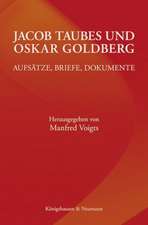 Jacob Taubes und Oskar Goldberg