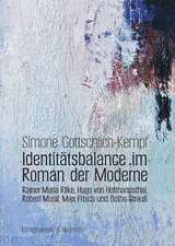 Identitätsbalance im Roman der Moderne