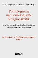 Politologische und soziologische Religionskritik