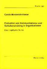 Evaluation von Kommunikations- und Verhaltenstraining in Organisationen