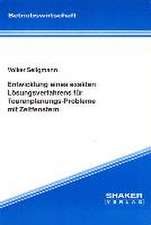 Entwicklung eines exakten Lösungsverfahrens für Tourenplanungs-Probleme mit Zeitfenstern