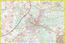 Falk Stadtplan Extra Freiburg 1:17.500