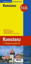 Falk Stadtplan Extra Standardfaltung Konstanz