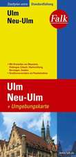 Falk Stadtplan Extra Standardfaltung Ulm, Neu-Ulm 1:17500