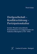 Dorfgesellschaft ¿ Konflikterfahrung - Partizipationskultur