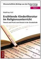 Erzählende Kinderliteratur im Religionsunterricht