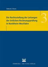 Die Rechtsstellung der Leitungen der örtlichen Rechnungsprüfung in Nordrhein-Westfalen