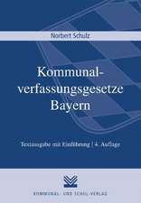 Kommunalverfassungsgesetze Bayern