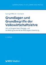 Grundlagen und Grundbegriffe der Volkswirtschaftslehre