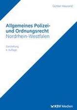 Allgemeines Polizei- und Ordnungsrecht Nordrhein-Westfalen