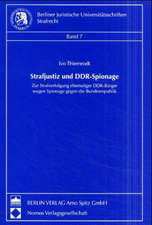 Strafjustiz und DDR-Spionage