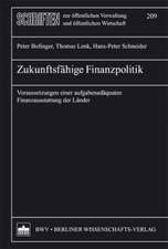 Zukunftsfähige Finanzpolitik