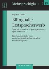 Bilingualer Erstspracherwerb