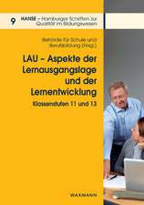 LAU - Aspekte der Lernausgangslage und der Lernentwicklung