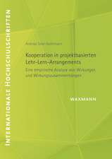 Kooperation in projektbasierten Lehr-Lern-Arrangements