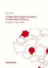 Constructive Communication in International Teams