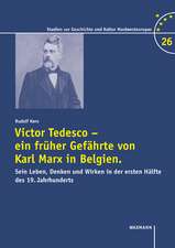 Victor Tedesco, ein früher Gefährte von Karl Marx in Belgien.