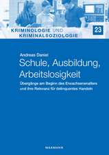 Schule, Ausbildung, Arbeitslosigkeit