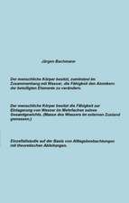 Der menschliche Körper besitzt zumindest im Zusammenhang mit Wasser, die Fähigkeit den Atomkern der beteiligten Elemente