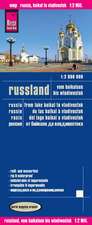 Reise Know-How Landkarte Russland - vom Baikalsee bis Wladiwostok / Russia - from Lake Baikal to Vladivostok (1:2.000.000)