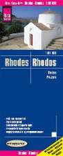 Reise Know-How Landkarte Rhodos / Rhodes (1:80.000)