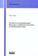 Korrektur von totzeitbedingten Störungen in elektrischen Antrieben mit Pulswechselrichtern