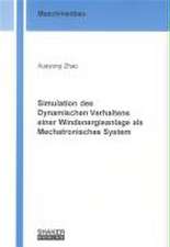 Simulation des Dynamischen Verhaltens einer Windenergieanlage als Mechatronisches System