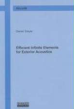 Efficient Infinite Elements for Exterior Acoustics