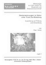 Gesteinskörnungen im Beton unter Frost-Tau-Belastung