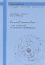 Wie sag' ich's meinem Bürger?