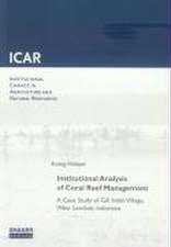 Institutional Analysis of Coral Reef Management