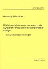 Direktangetriebene permanenterregte Synchrongeneratoren für Windenergieanlagen