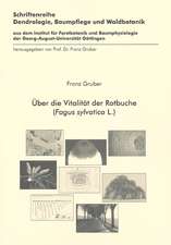 Über die Vitalität der Rotbuche (Fagus sylvatica L.)