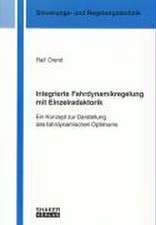 Integrierte Fahrdynamikregelung mit Einzelradaktorik