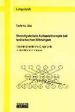 Modellgeleitete Aphasietherapie bei lexikalischen Störungen