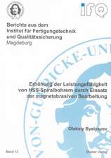 Erhöhung der Leistungsfähigkeit von HSS-Spiralbohrern durch Einsatz der magnetabrasiven Bearbeitung