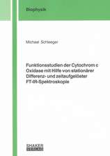 Funktionsstudien der Cytochrom c Oxidase mit Hilfe von stationärer Differenz- und zeitaufgelöster FT-IR-Spektroskopie