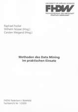 Methoden des Data Mining im praktischen Einsatz