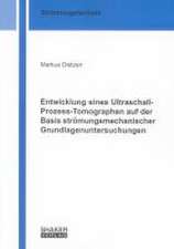 Entwicklung eines Ultraschall-Prozess-Tomographen auf der Basis strömungsmechanischer Grundlagenuntersuchungen