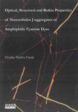 Optical, Structural and Redox Properties of Nanotubular J-aggregates of Amphiphilic Cyanine Dyes