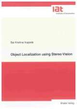 Object Localization using Stereo Vision