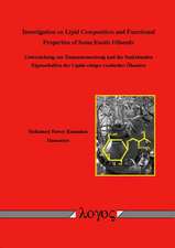 Investigation on Lipid Composition and Functional Properties of Some Exotic Oilseeds