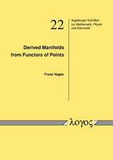 Derived Manifolds from Functors of Points