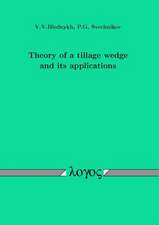 Theory of a Tillage Wedge and Its Applications